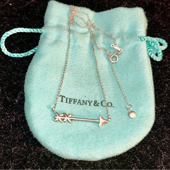 Tiffany & Co. Jewelry - Sold!    Tiffany & Co. Silver Arrow Necklace. Hallmarked:
"T & Co.